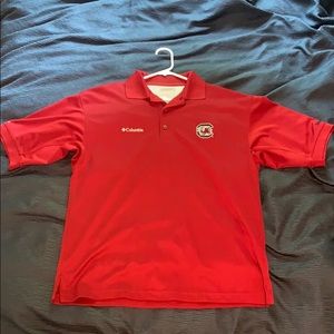 Garnet Columbia PFG - Gamecocks polo
